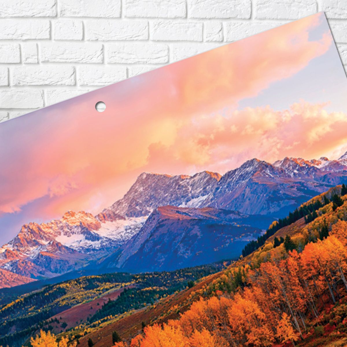Kalendarz ścienny (401000) k:2915-377 GÓRY 310mm x 790mm Press