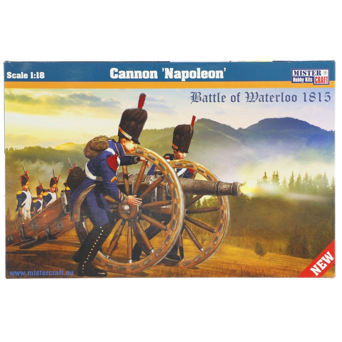 Model do sklejania cannon napoleon Olymp Aircraft (D-242)