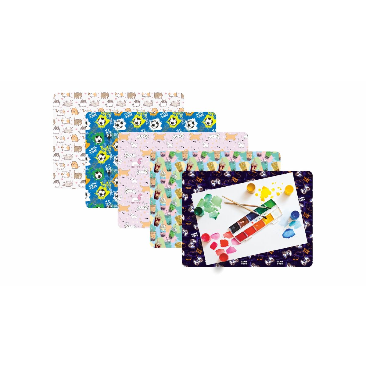 Podkładka PODKŁADKA DO PRAC PLASTYCZNYCH Biurfol (PSN-A4-MIX)