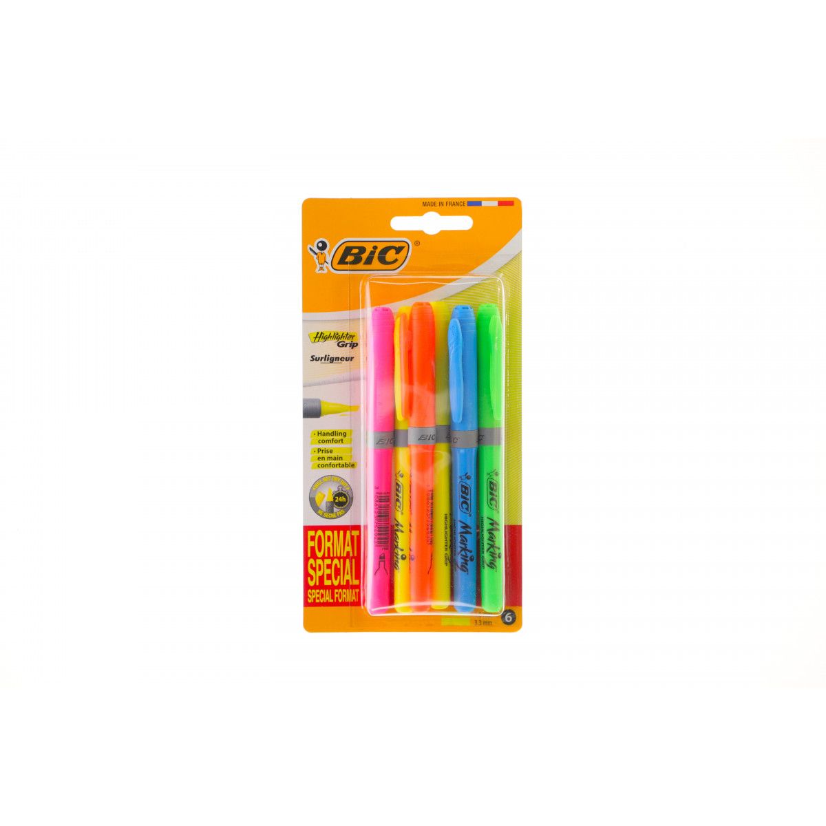 Flamaster Bic Kids HIGLIGHTER 6 szt   neon 6 kol. Bic (9226071)