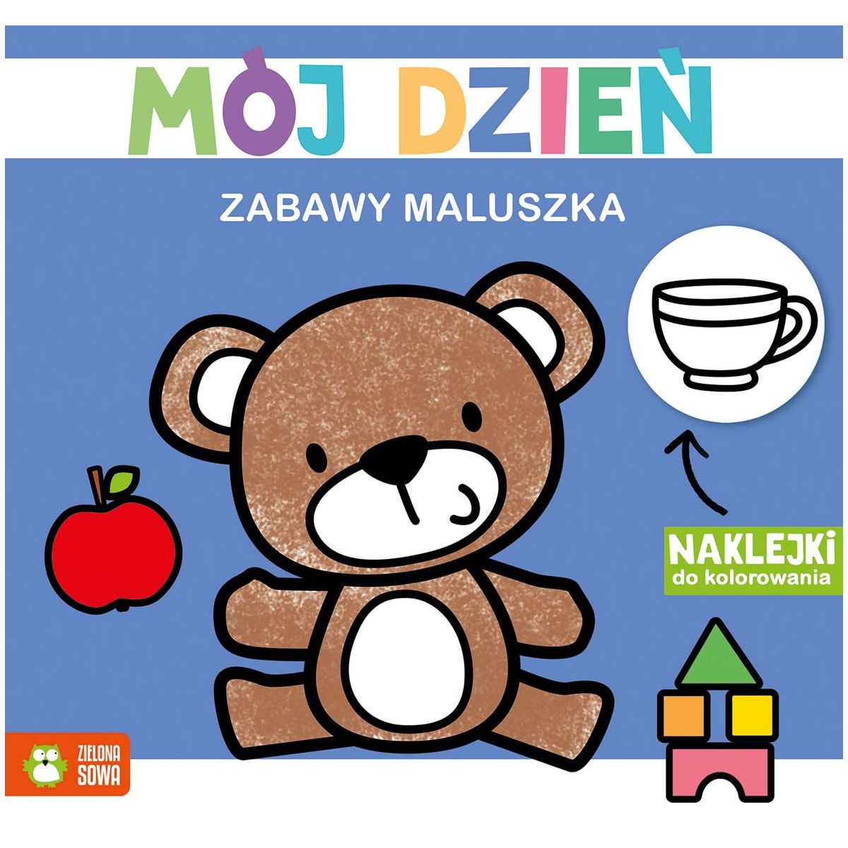 Książeczka edukacyjna Zielona Sowa Zabawy maluszka. Mój dzień