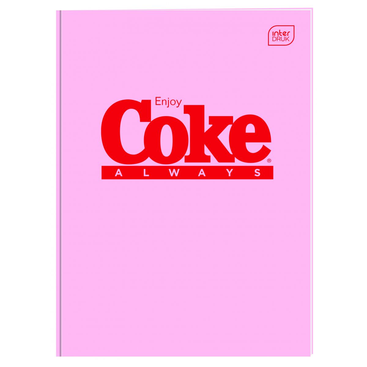 Zeszyt tematyczny COCA COLA HYBRID A6 32k. 70g krata Interdruk (do słówek)