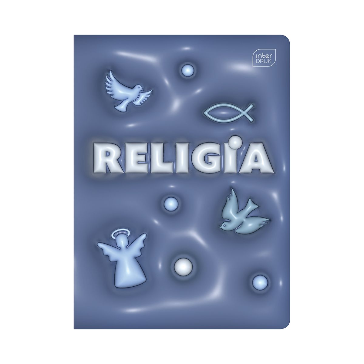 Zeszyt tematyczny HYBRID religia A5 60k. 70g krata Interdruk (+pigułka wiedzy)