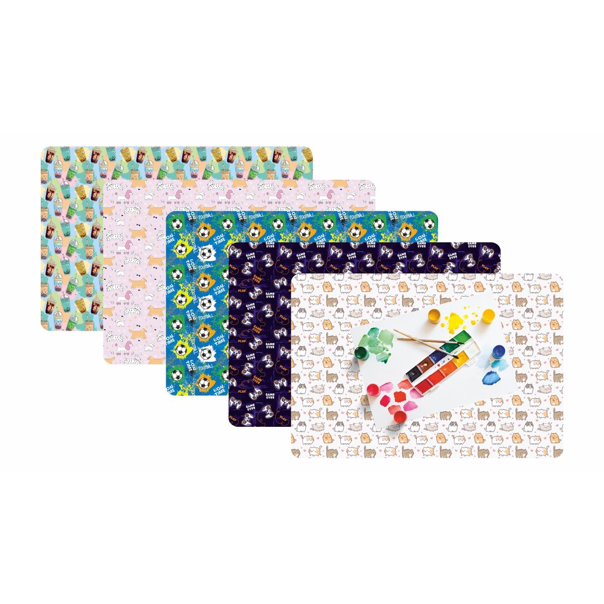 Podkładka PODKŁADKA DO PRAC PLASTYCZNYCH Biurfol (PSN-A3-MIX)