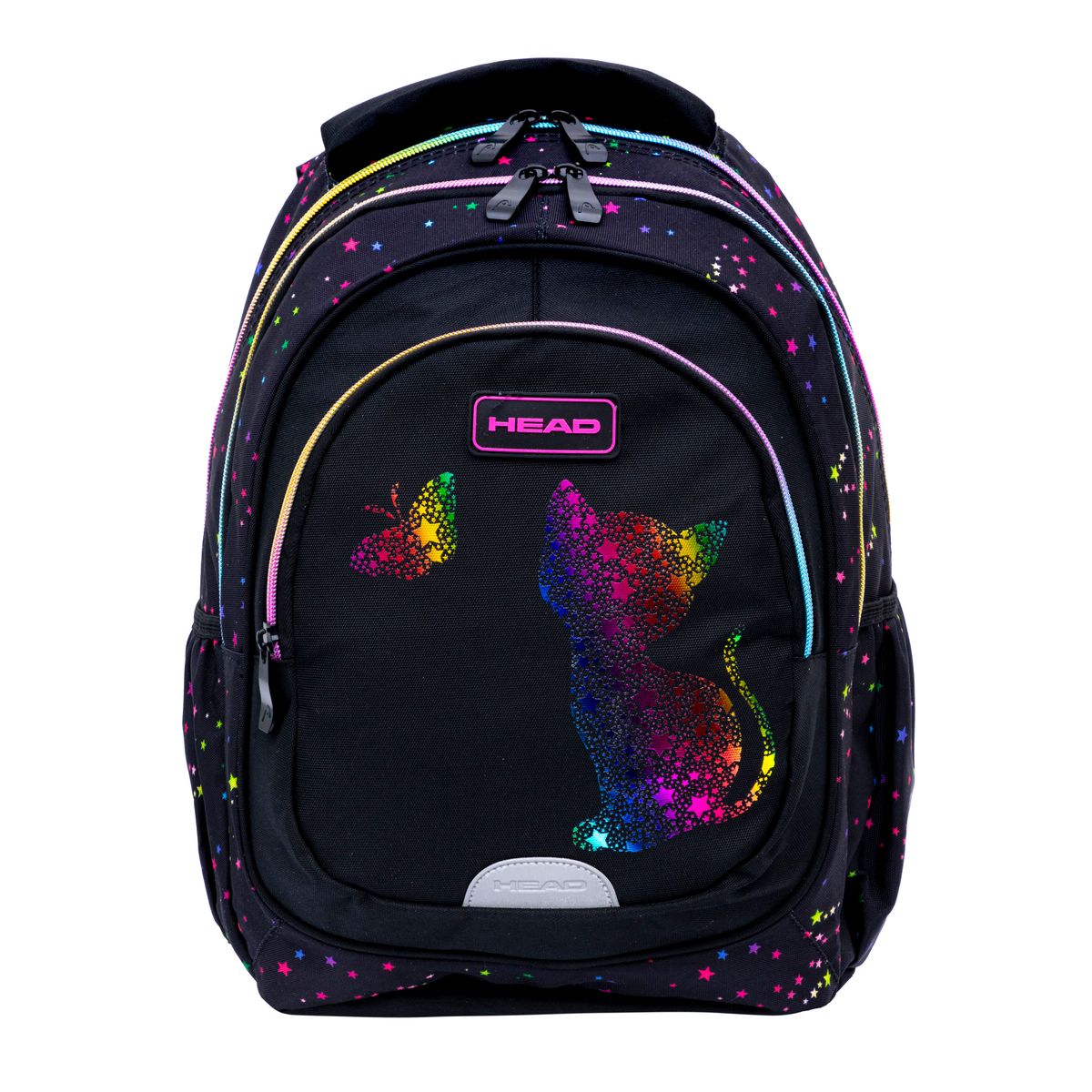 Plecak Golden Effect Rainbow Kitty Head (502025032)