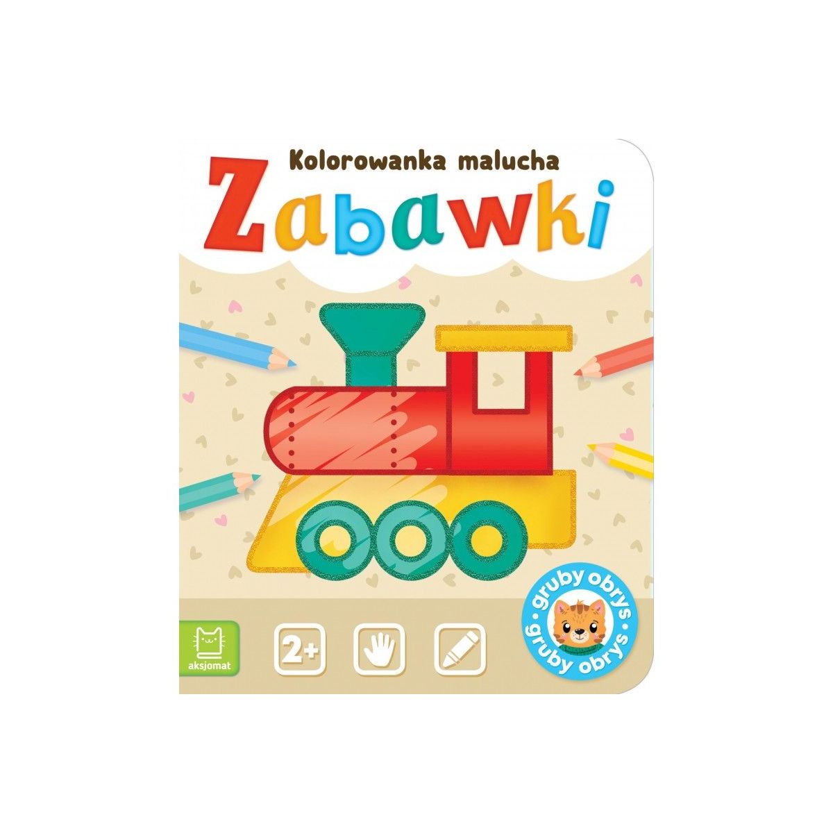 Książeczka edukacyjna Aksjomat Zabawki. Kolorowanka malucha