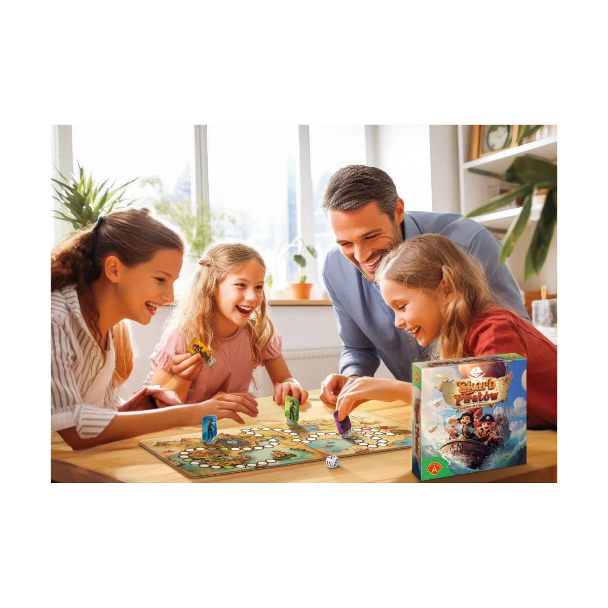 Gra planszowa Skarb Piratów Alexander (29246)