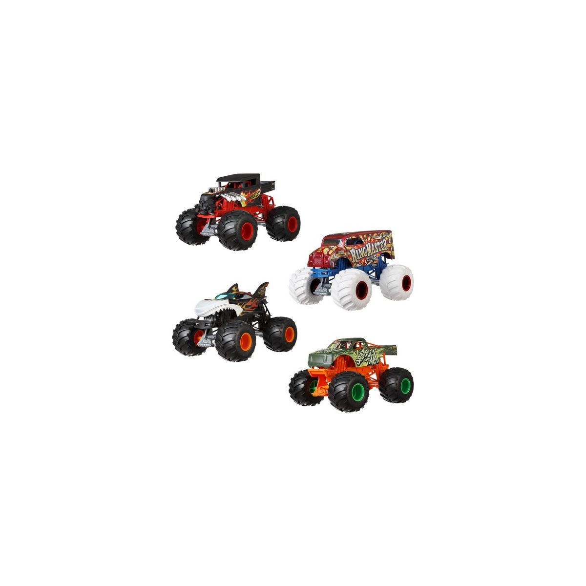 Samochód Monster Trucks 1:24 Hot Wheels (FYJ83)