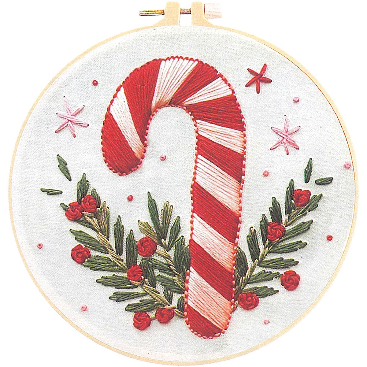 Zestaw kreatywny Craft-Fun Series Zestaw do haftowania - cukrowa laska Titanum (25YY0512(1-6#))