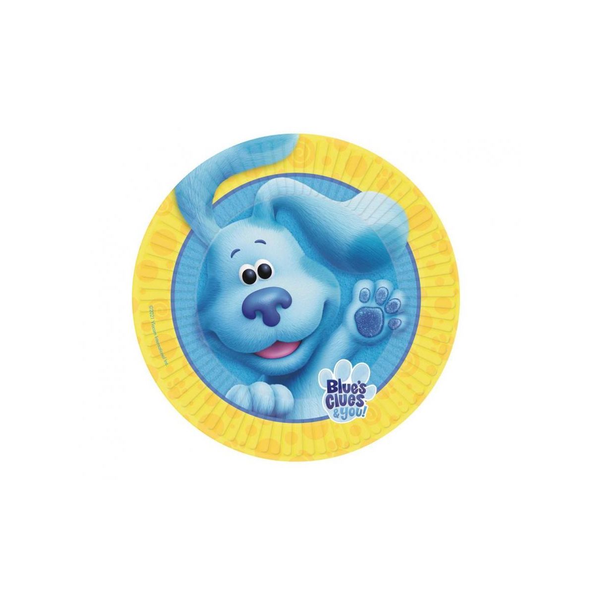 Talerz jednorazowy Godan Blues Clues śr. 230mm 8 szt (9913280-66)