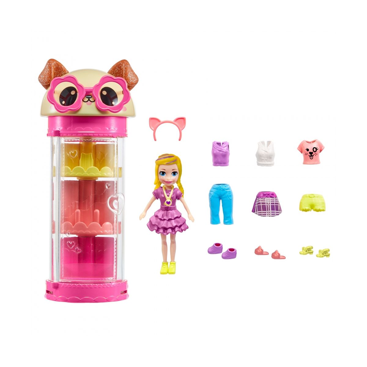 Figurka Mattel Polly Pocket karuzelka stylu (HKW04)