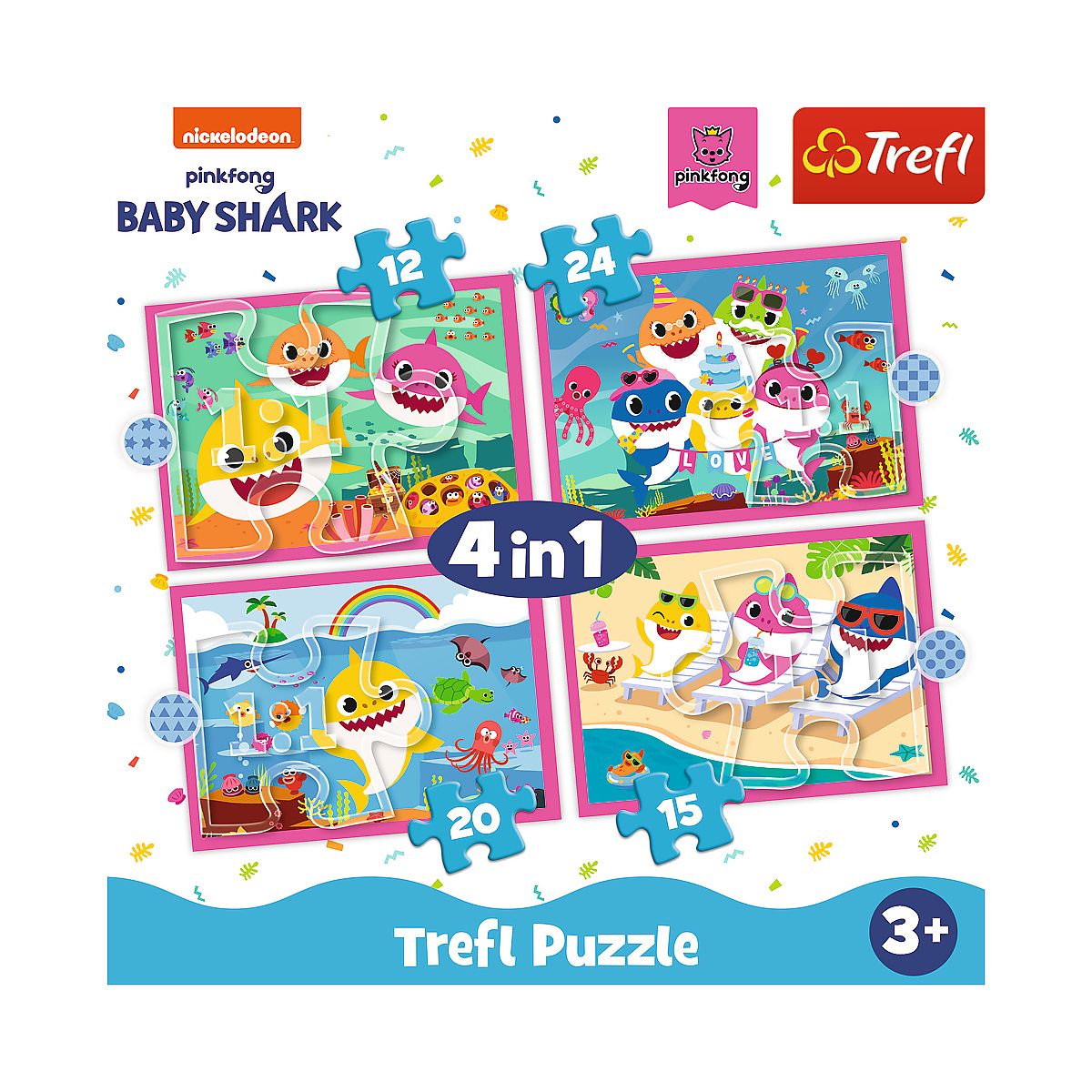 Puzzle Trefl 4w1 el. (34378)