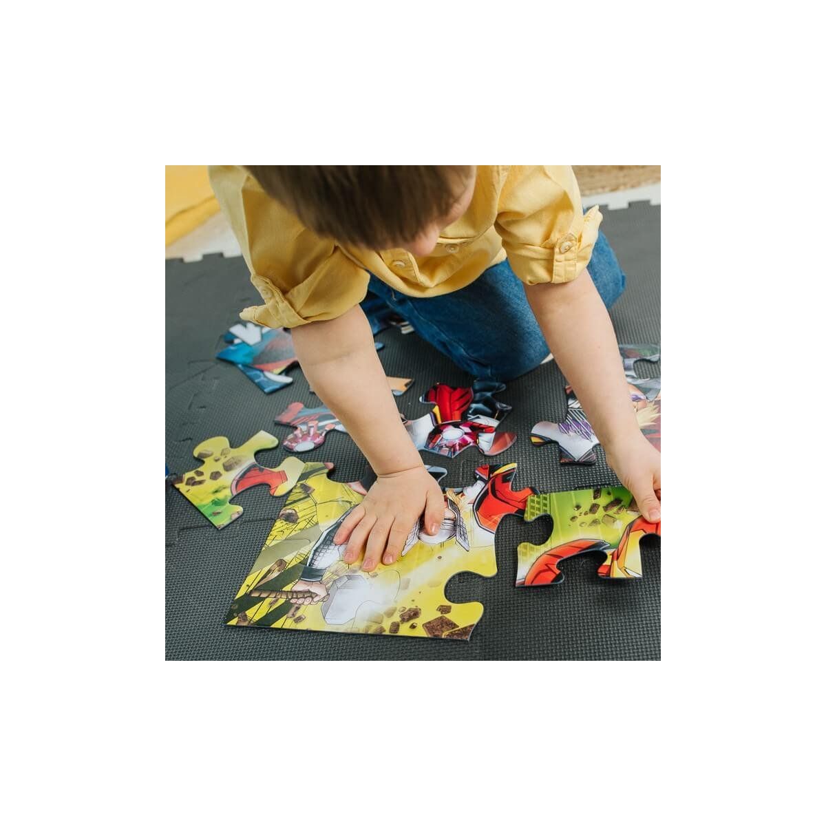 Puzzle Trefl Spiderman Super maxi Spiderman wyrusza do akcji 24 el. (41006)