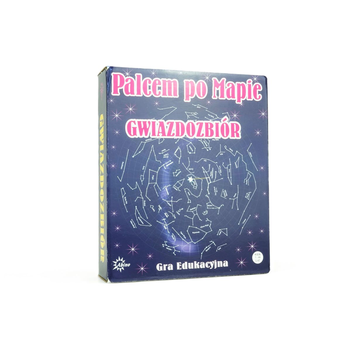 Gra planszowa Abino Palcem po mapie - gwiazdozbiór Palcem po Mapie Gwiazdozbiór