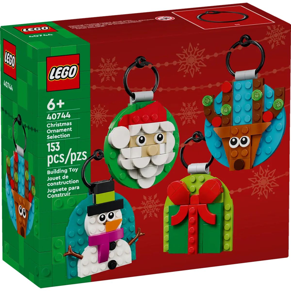 Klocki konstrukcyjne Iconic Kolekcja ozdób świątecznych Lego (40744)