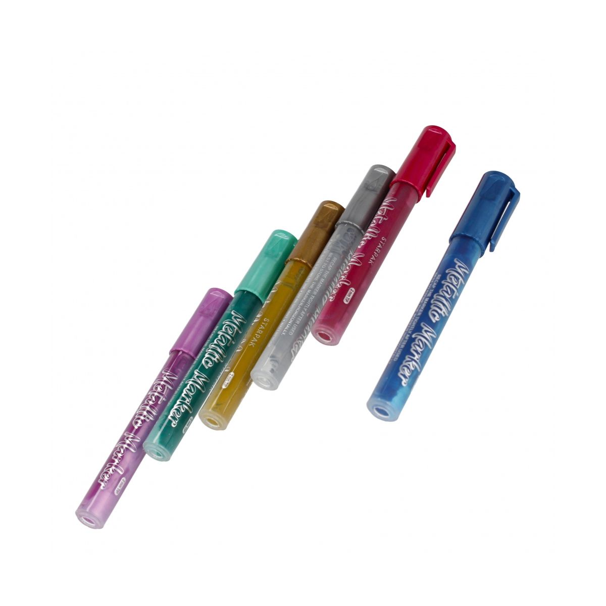 Marker permanentny Starpak akrylowy mix okrągła końcówka (497712)
