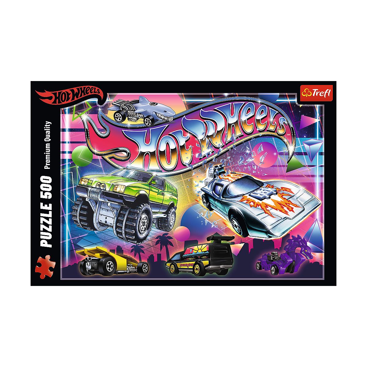 Puzzle Hot Wheels 500 el. Trefl (37538)