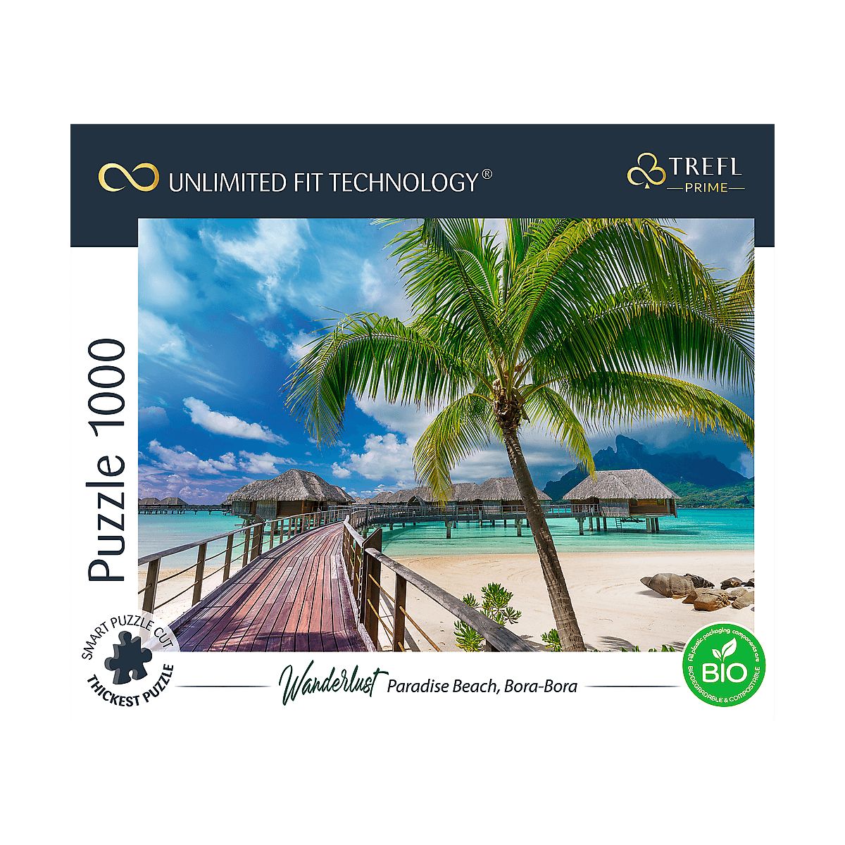 Puzzle Trefl Paradise, Beach, Bora-Bora 1000 el. (10704)