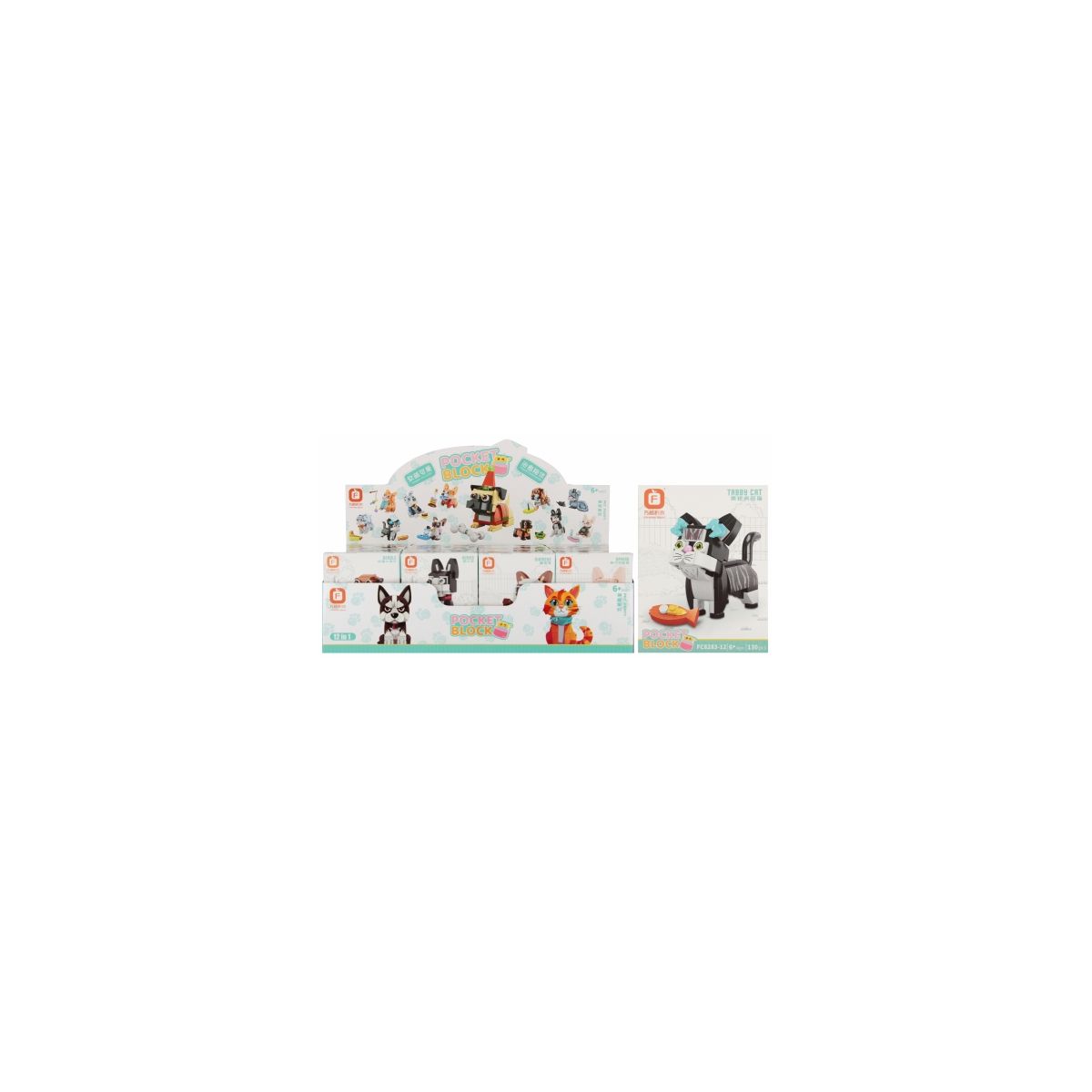 Klocki konstrukcyjne CUTE Mega Creative (547701)