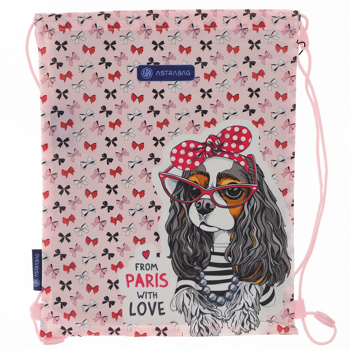 Worek na buty Astra Astrabag Sweet Dogs with Bows (507021014)