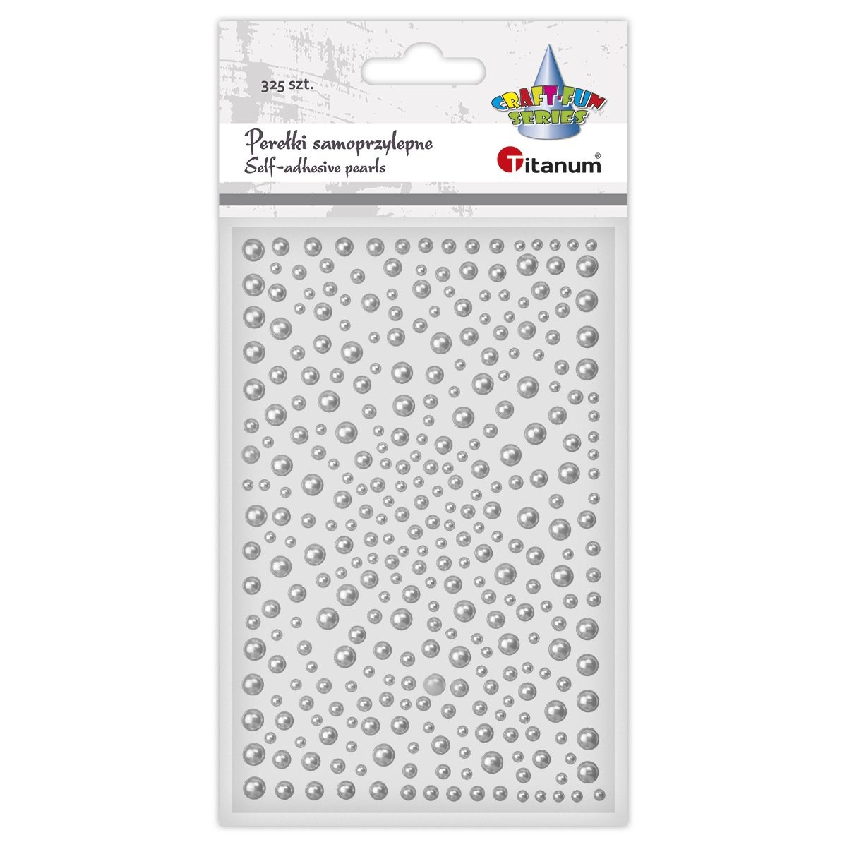 Perełki Titanum Craft-Fun Series białe (24SL0355)