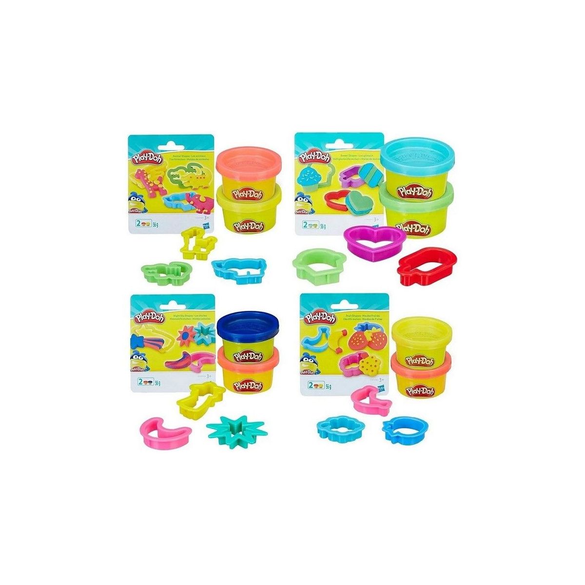 Masa plastyczna dla dzieci Play Doh zestaw z foremkami - mix mix Hasbro (E0801)