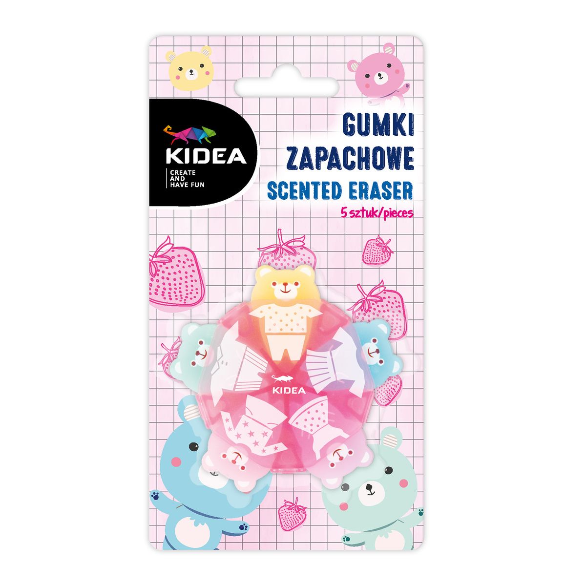Gumka do mazania zapachowe Kidea (GZ5KA)