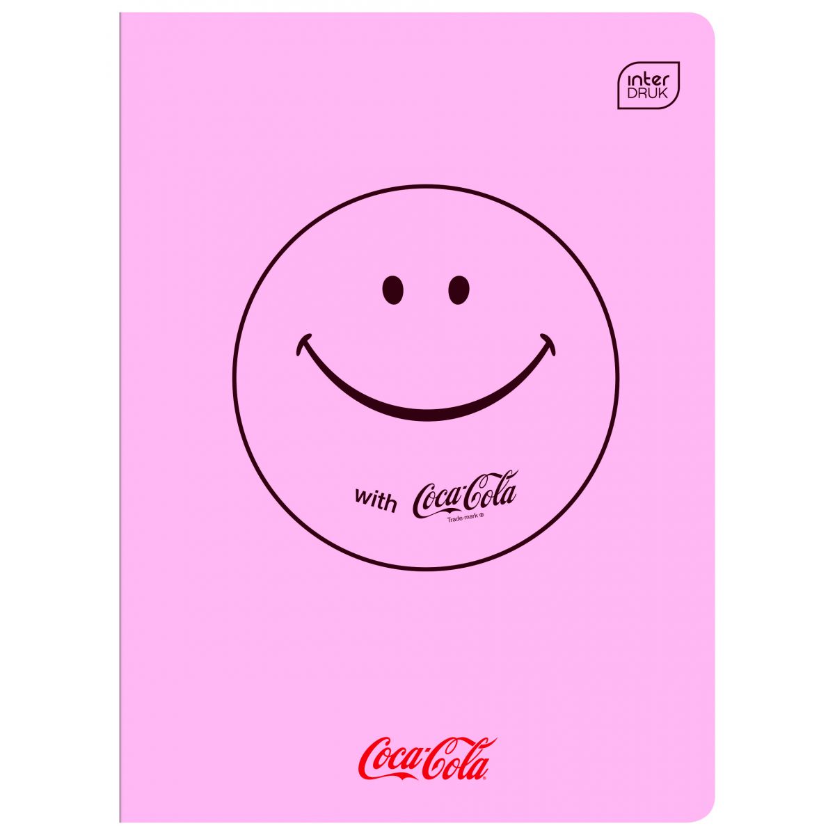 Zeszyt HYBRID COCA COLA A5 60k. 70g krata Interdruk