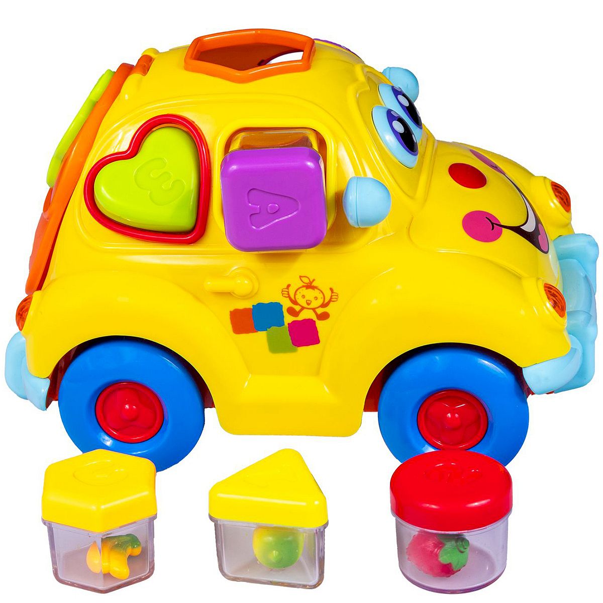 Sorter Smily Play Zabawne auto z muzyką i światłem (SP83668)