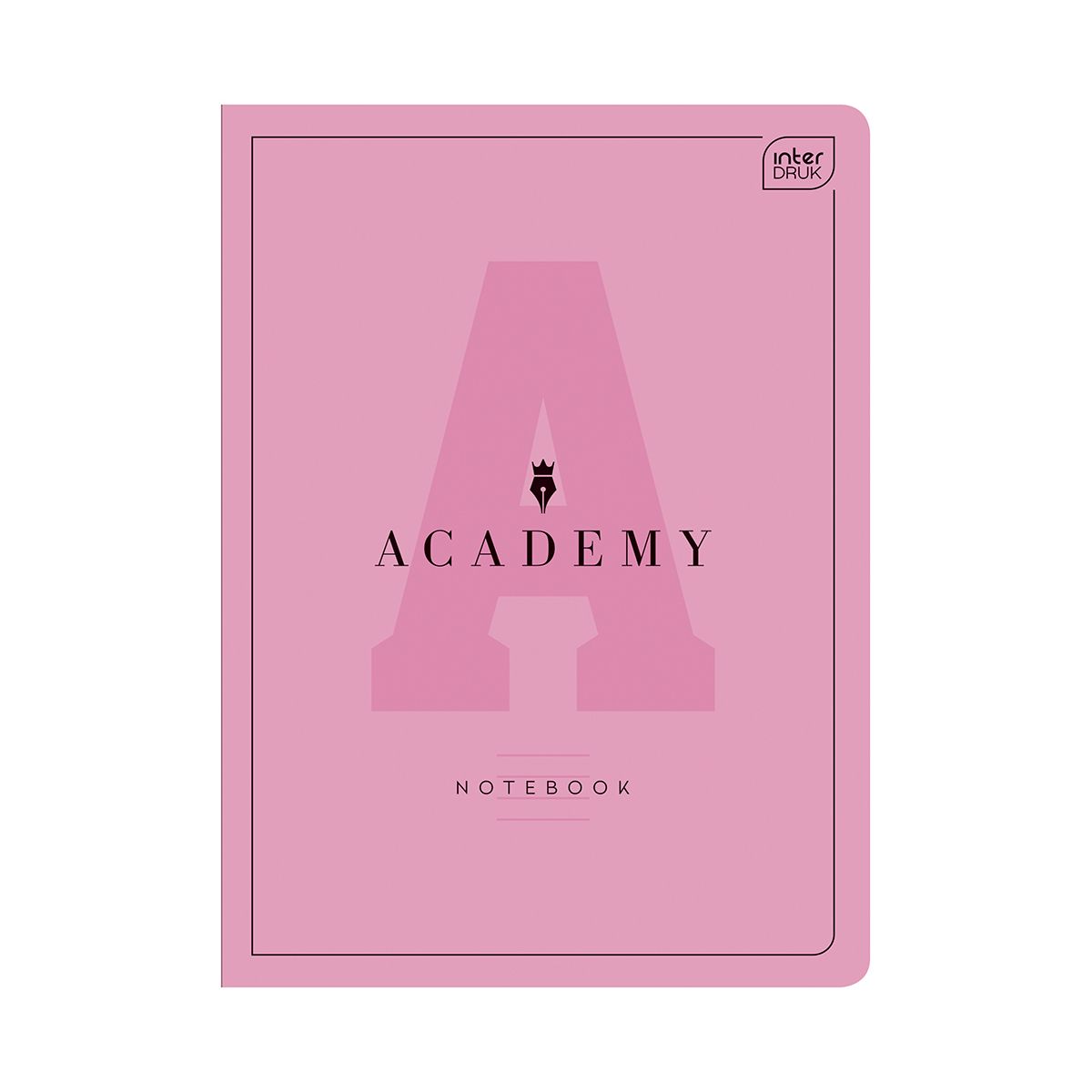 Zeszyt Academy Hybrid A4 60k. 60g linia Interdruk