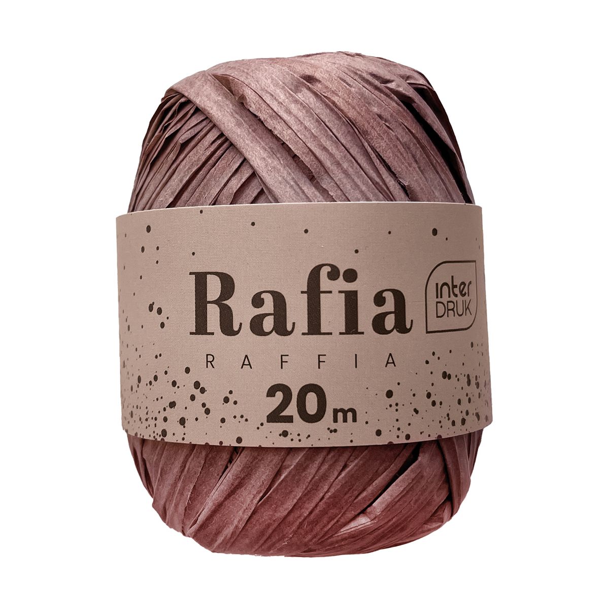 Rafia Interdruk satin gold na szpulce 5902277345547 mix 20m (20 m)