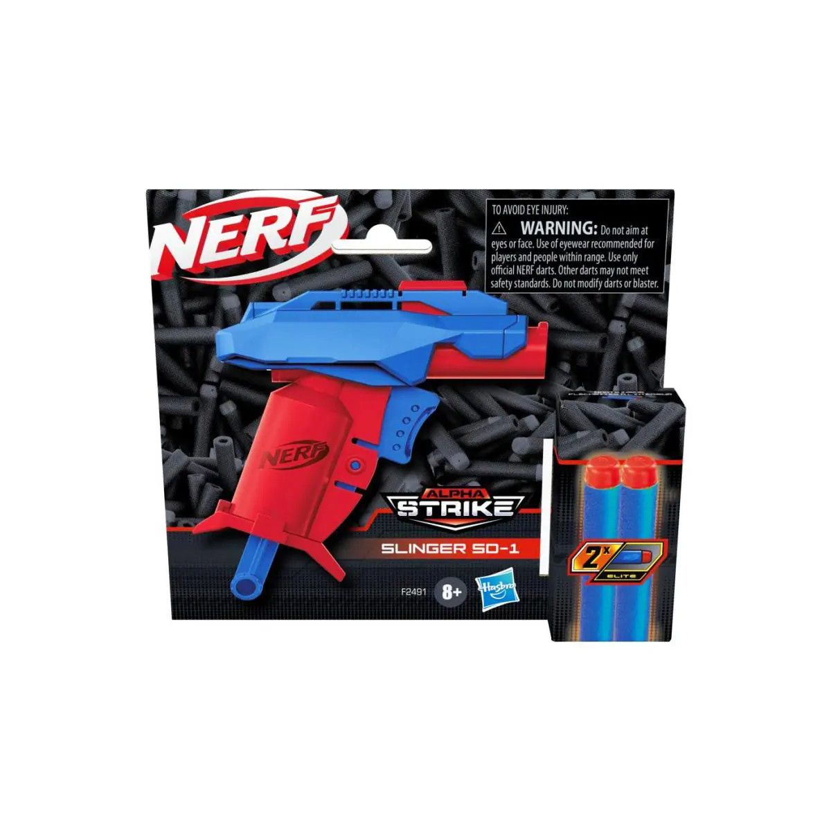 Pistolet Hasbro Nerf Alpha Strike Slinger (F2491)