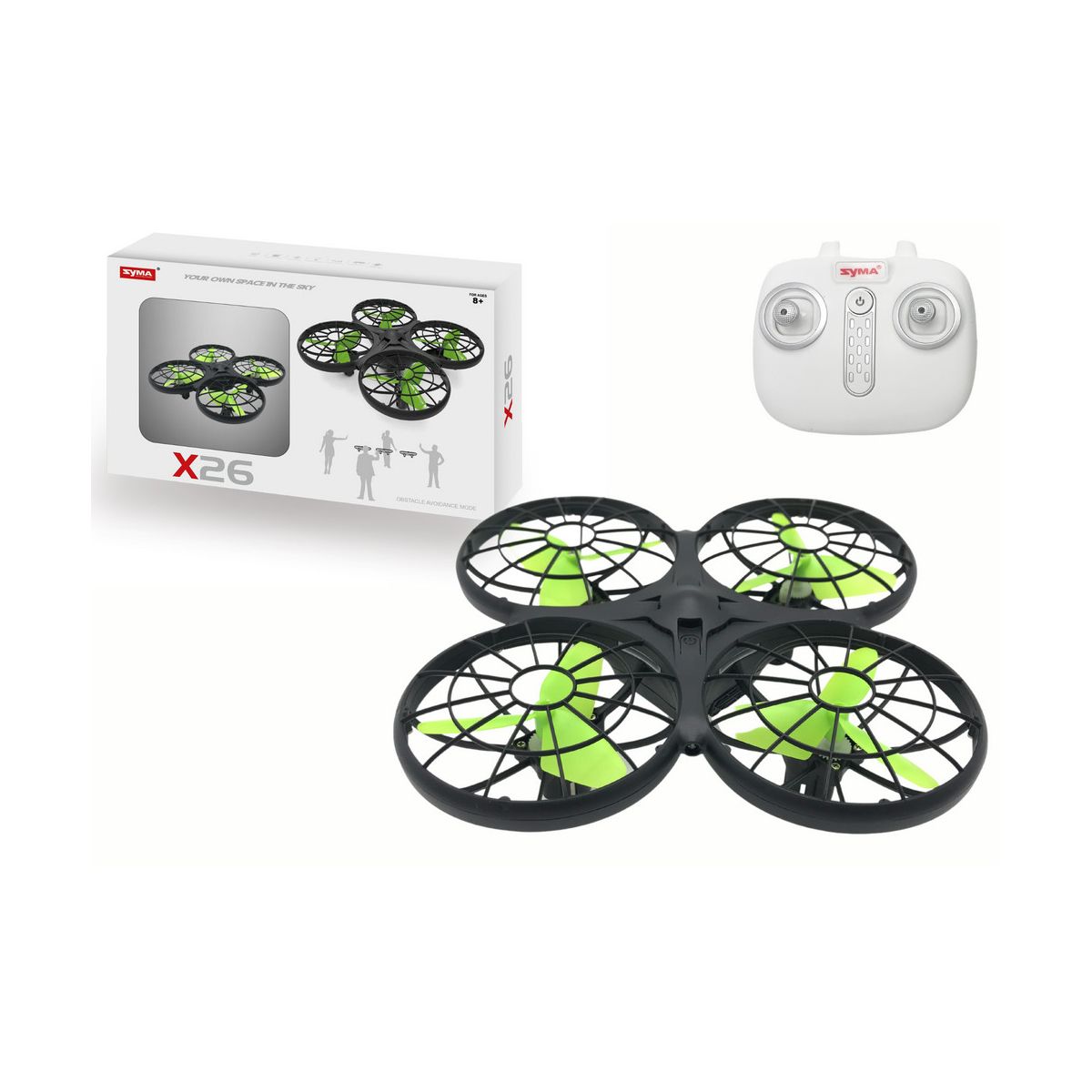 Dron Zdalnie Sterowany X26 SYMA Czarny Lean (14879)