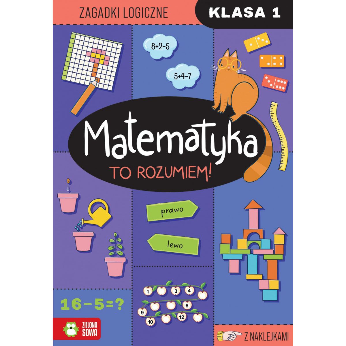 Książeczka edukacyjna Matematyka. To rozumiem! Klasa 1 Zielona Sowa