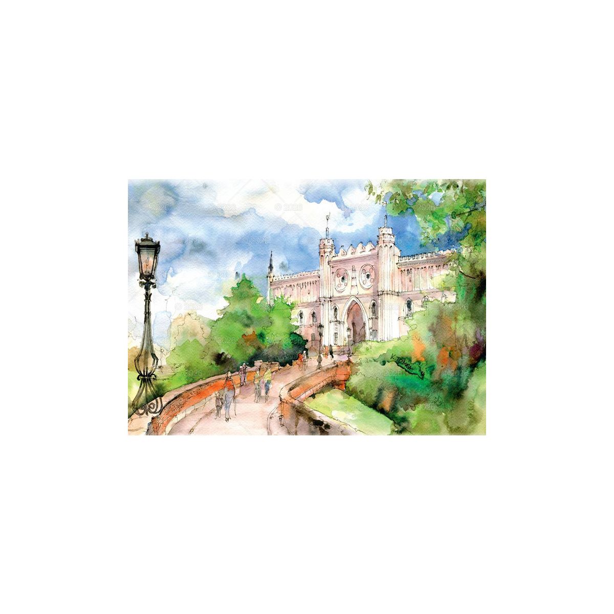 Kalendarz ścienny 13-planszowe 320mm x 470mm Lucrum (RW06)