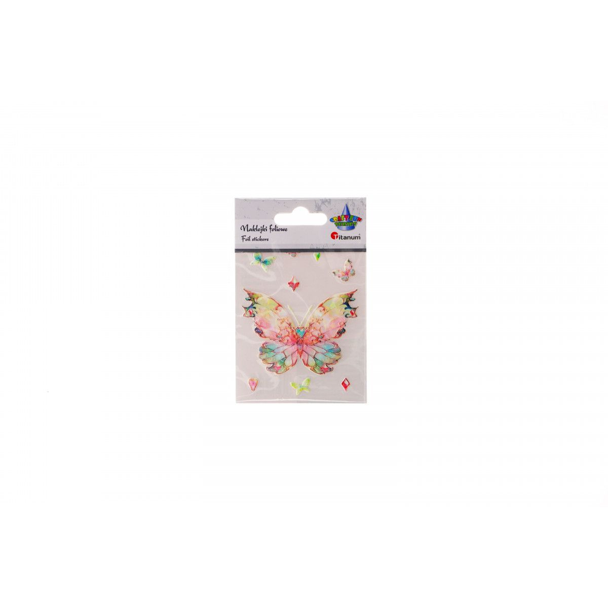 Naklejka (nalepka) Craft-Fun Series Motyle foliowe Titanum (25MD005)