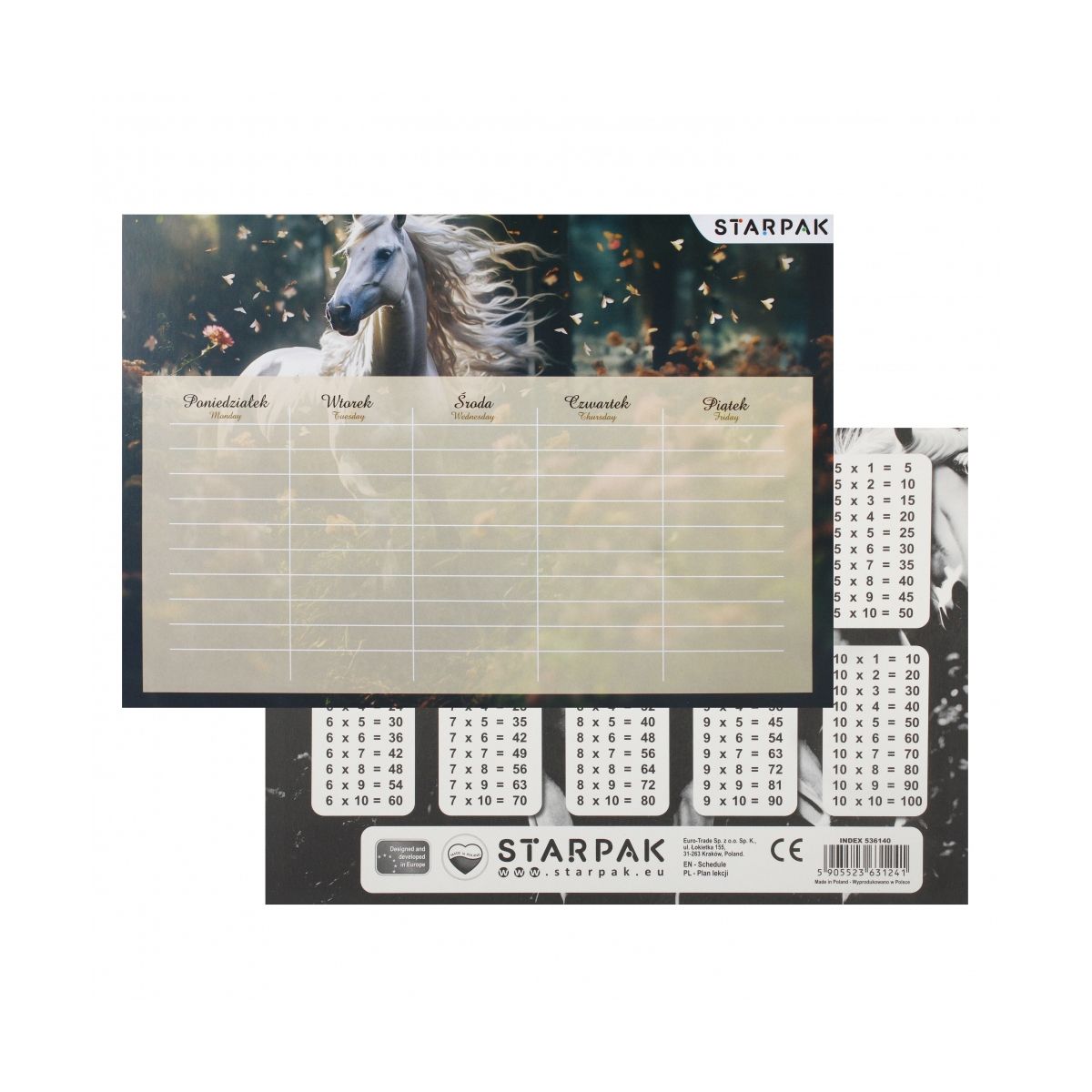 Plan lekcji Starpak Horse (536140)