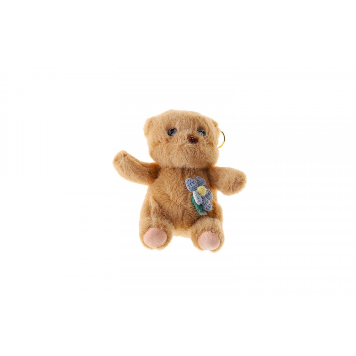 Brelok miś z kwiatkiem (111446)