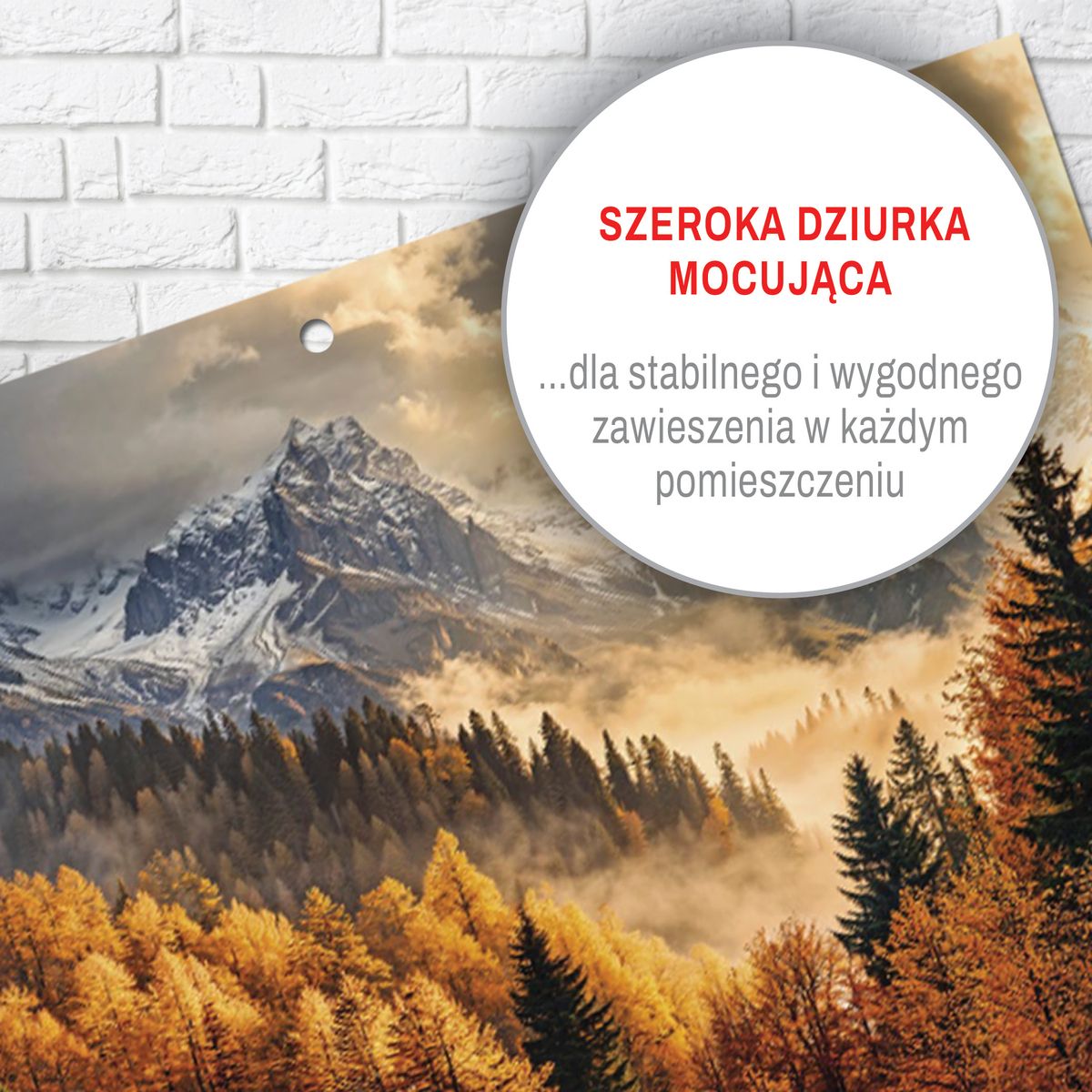 Kalendarz ścienny GÓRY A5 250mm x 450mm Press