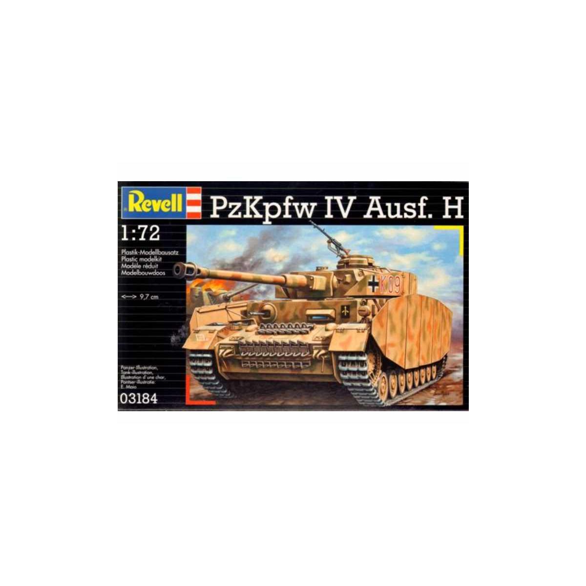 Model do sklejania Revell PZKPFW. IV AUSF. H (03184)