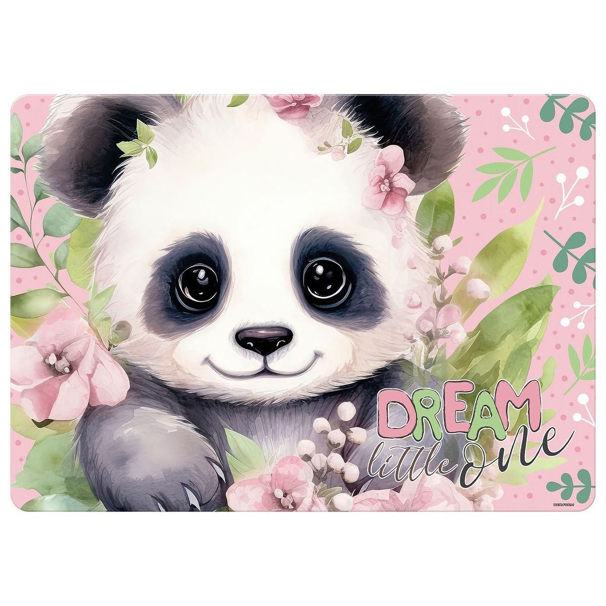 Podkład na biurko Panda mix papier pokryty folią Derform (PLAPA10)