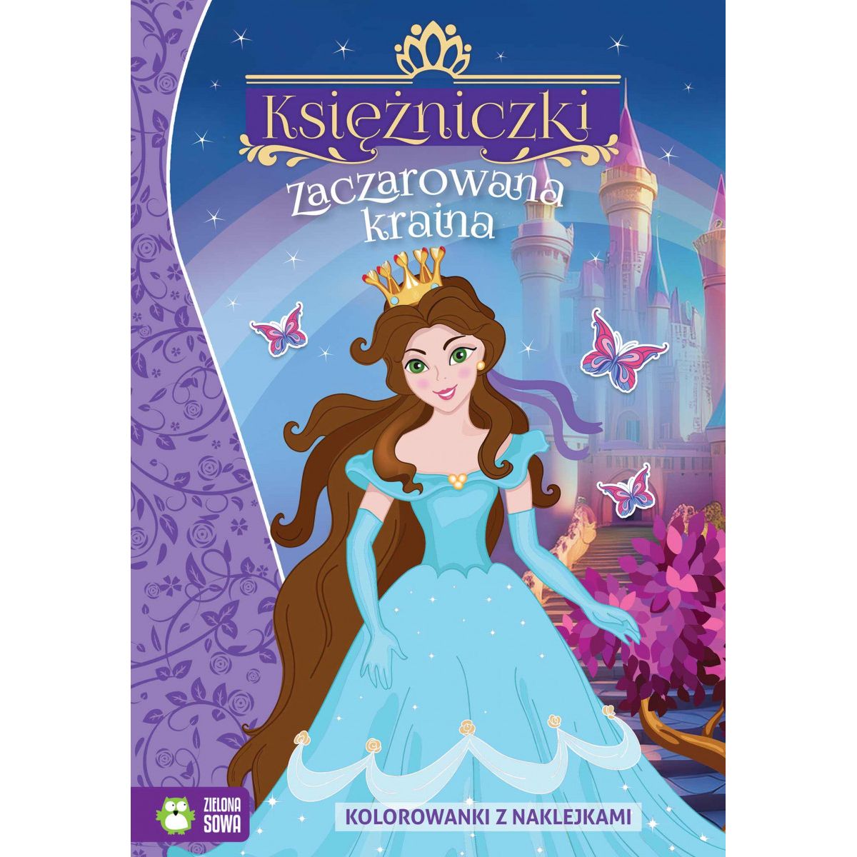 Książeczka edukacyjna Zaczarowana kraina Zielona Sowa