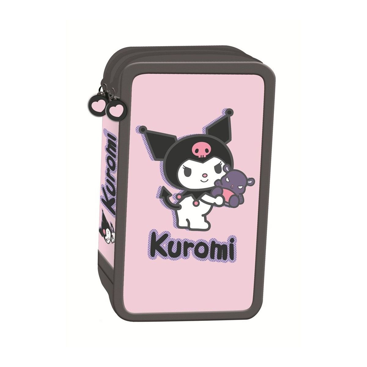 Piórnik KUROMI POTRÓJNY St.Majewski (z wyposażnieniem)