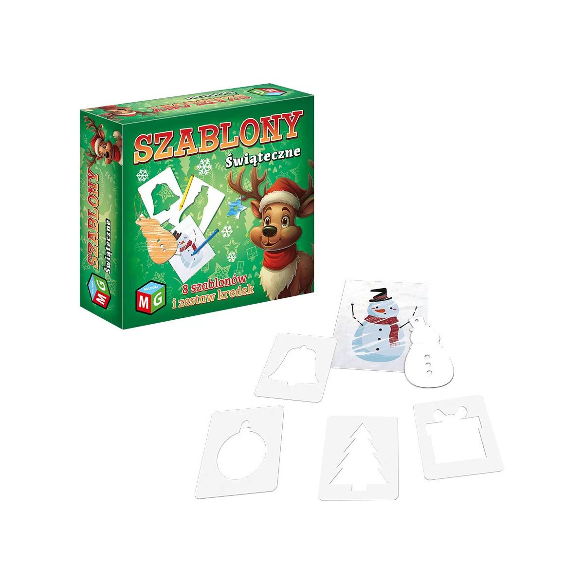 Szablon Renifer Multigra