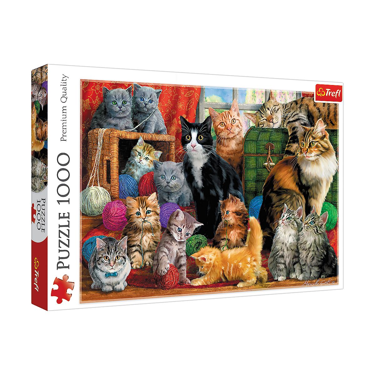 Puzzle Trefl Kocie spotkanie 1000 el. (10555)