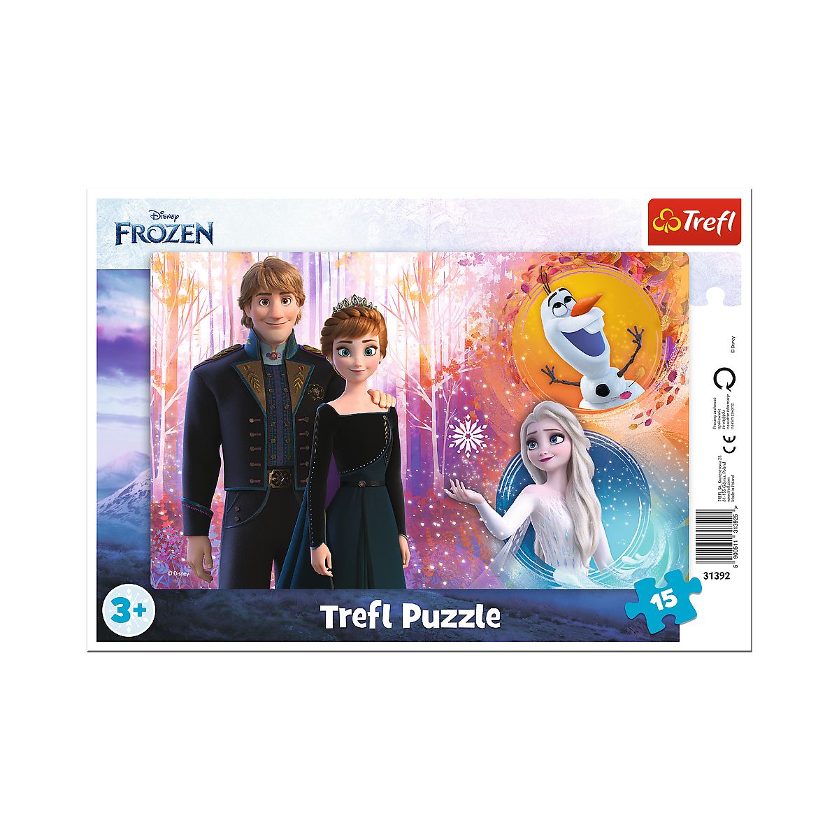 Puzzle Trefl Frozen  2 Radosne wspomnienia 15 el. (31392)