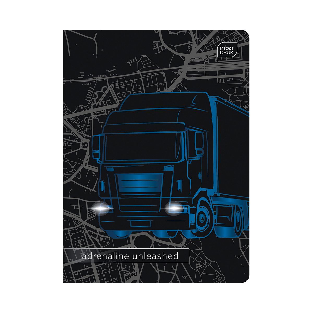 Zeszyt A5 32k. 70g trzy linie Interdruk