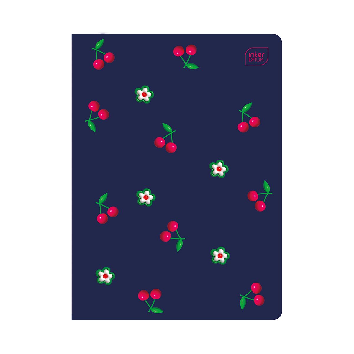 Zeszyt MAT+UV A5 60k. 70g krata Interdruk
