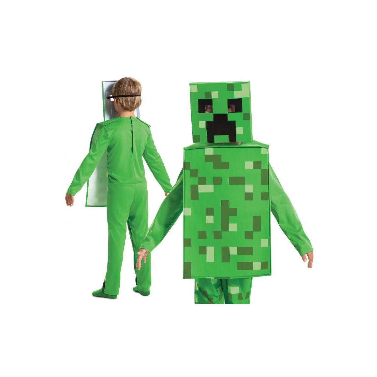 Kostium Creeper Fancy - Minecraft (licencja), rozm. S (4-6 lat) Godan (115779L)