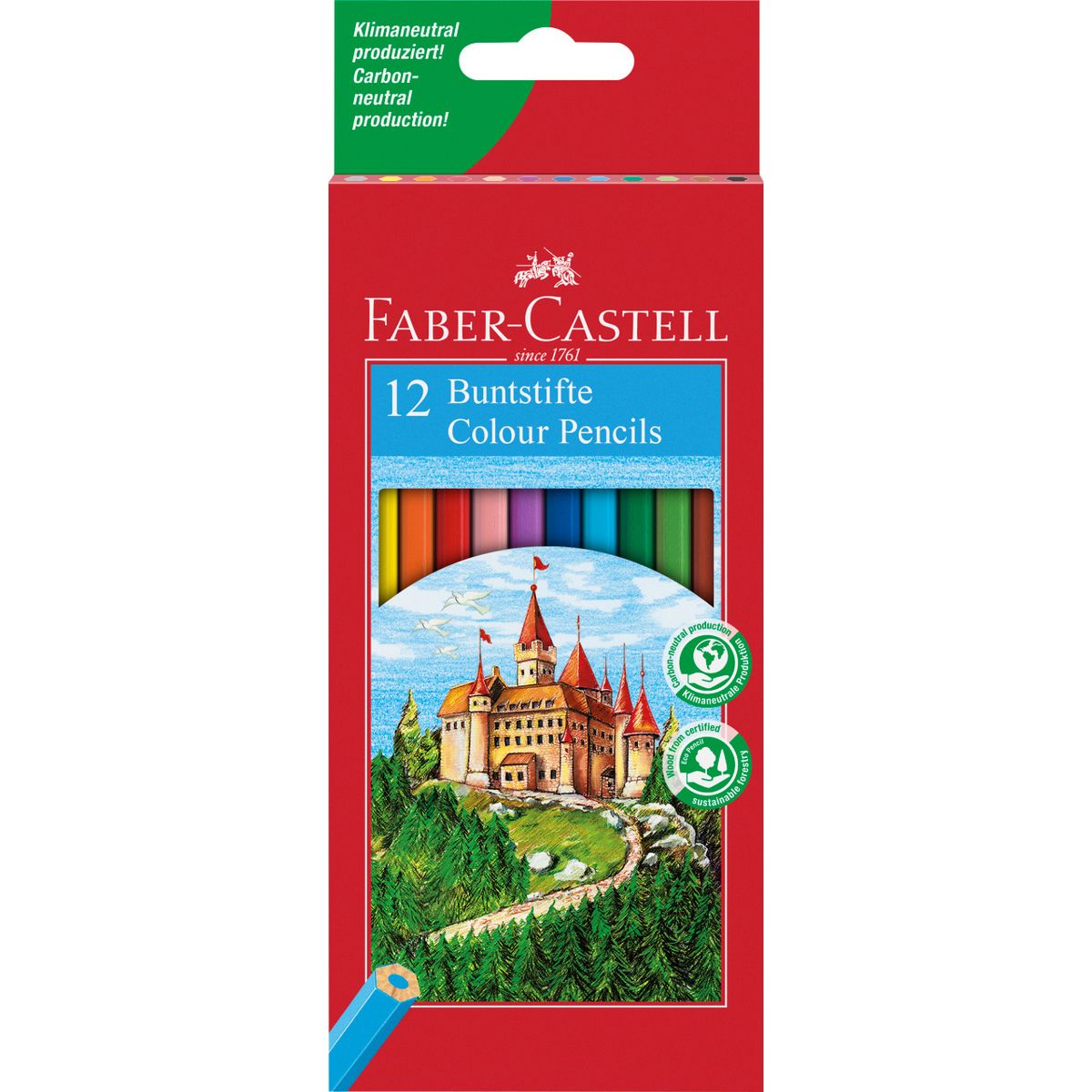 Kredki ołówkowe Faber Castell 12 kol.